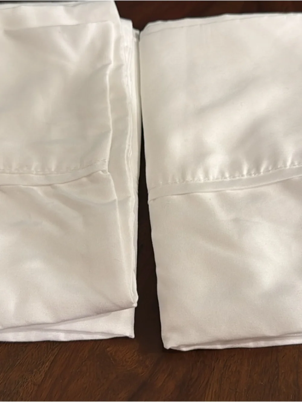Standard White Pillowcases - Set of 4
